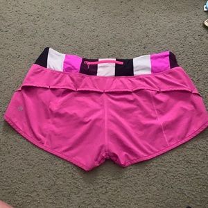 HOT PINK LULU, vintage speed ups. Size 6.